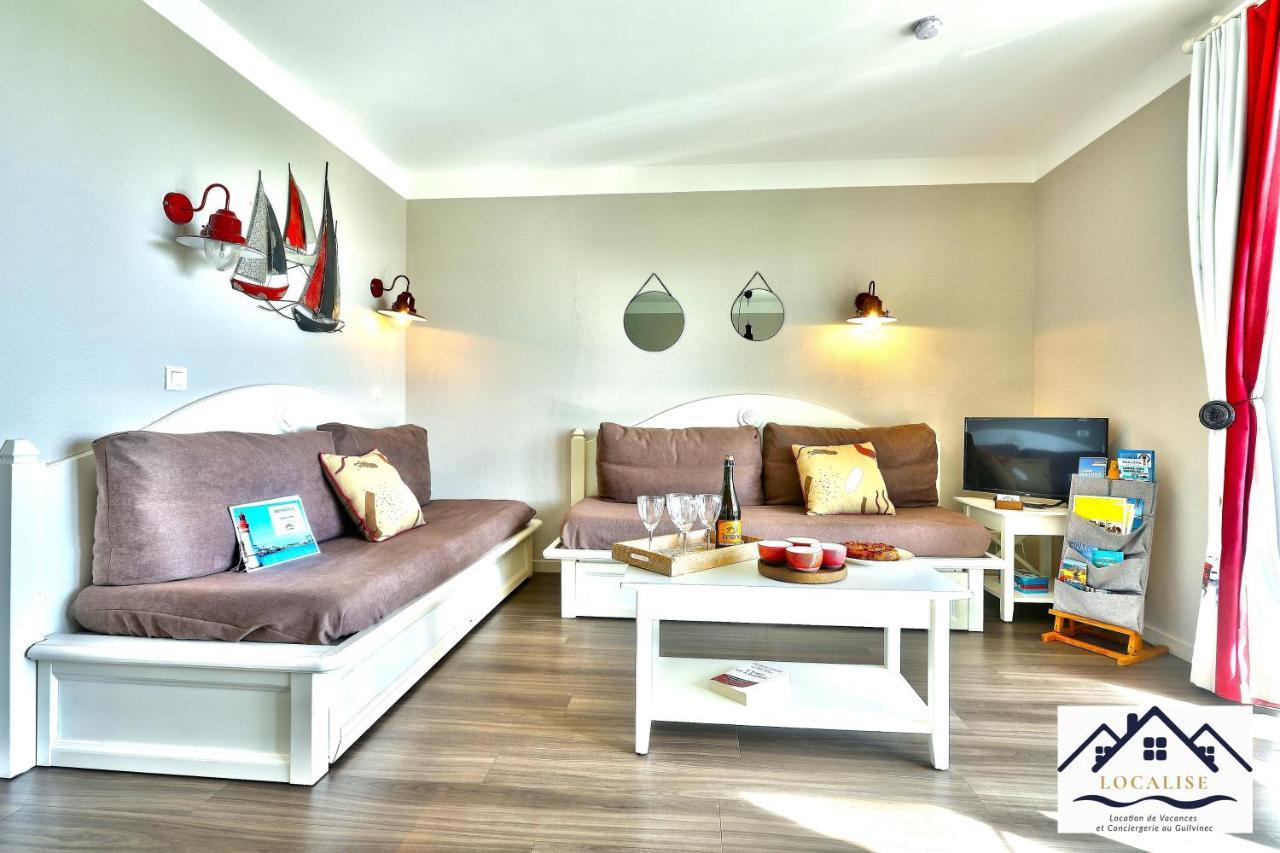 Localise Au Guilvinec - A15 - Vue Sur La Mer La Piscine Et Le Jardin - Tout A Pied, Plages, Port, Centre, Commerces, Marche - Wifi Inclus - Animaux Bienvenus - Linge De Lit Inclus Bagian luar foto