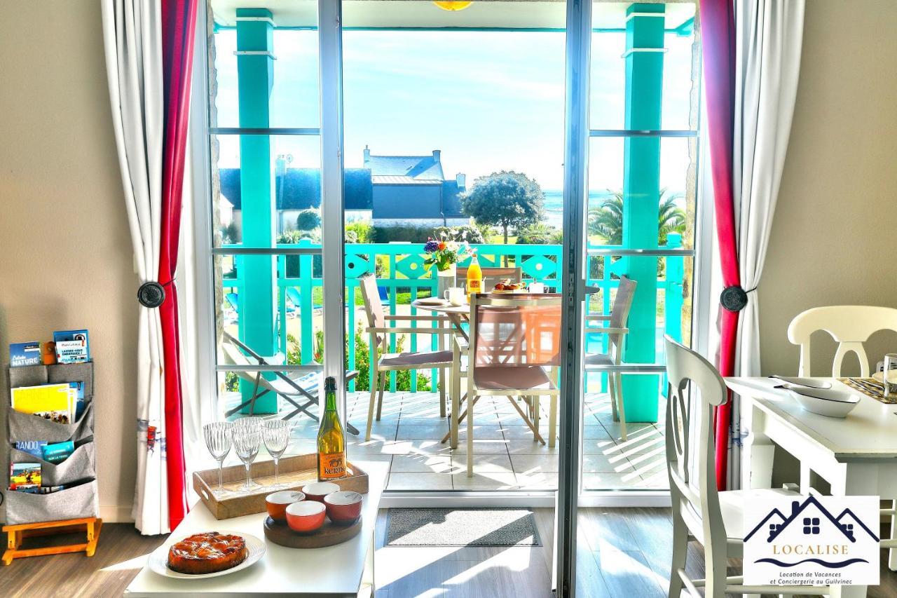 Localise Au Guilvinec - A15 - Vue Sur La Mer La Piscine Et Le Jardin - Tout A Pied, Plages, Port, Centre, Commerces, Marche - Wifi Inclus - Animaux Bienvenus - Linge De Lit Inclus Bagian luar foto