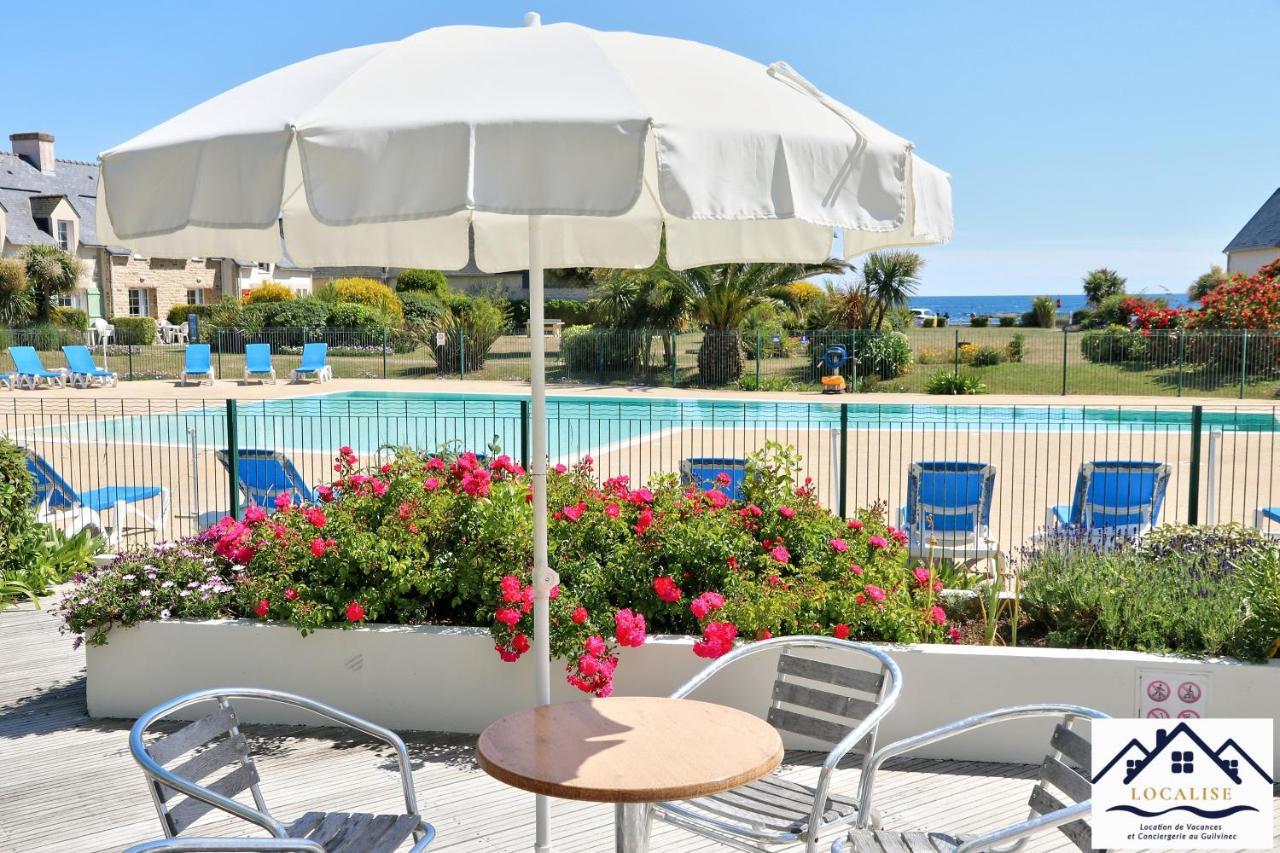Localise Au Guilvinec - A15 - Vue Sur La Mer La Piscine Et Le Jardin - Tout A Pied, Plages, Port, Centre, Commerces, Marche - Wifi Inclus - Animaux Bienvenus - Linge De Lit Inclus Bagian luar foto