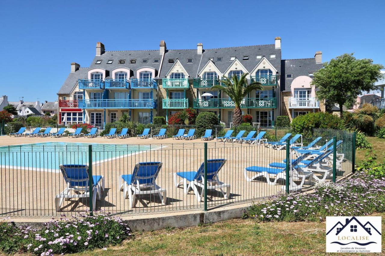 Localise Au Guilvinec - A15 - Vue Sur La Mer La Piscine Et Le Jardin - Tout A Pied, Plages, Port, Centre, Commerces, Marche - Wifi Inclus - Animaux Bienvenus - Linge De Lit Inclus Bagian luar foto